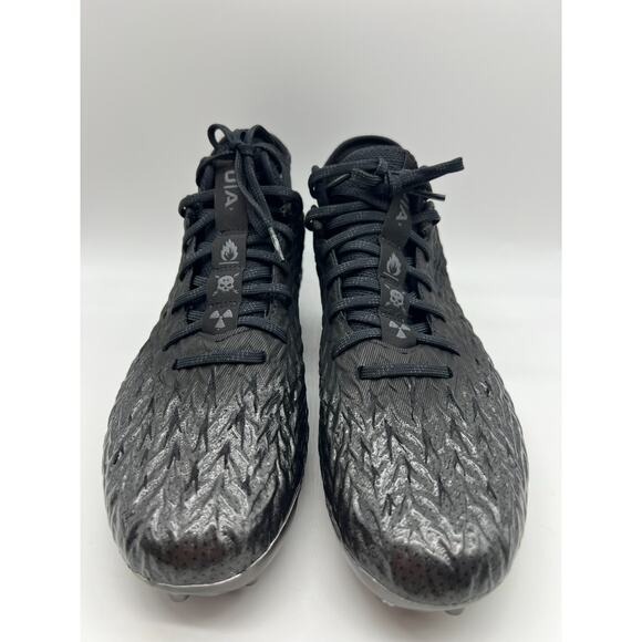 Under Armour Spotlight 4 MC Football Cleats Black 3027977-001 Men Size 10.5. main image 10